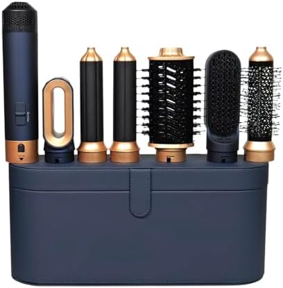 Tress Master 6-in-1 Hot Air Styler & Hair Dryer – Coanda Airflow, Ionic Tech 1000W 110V – 3 Settings: 2 Curling Barrels, Volumizing Brush, Straightener, Hot Comb + Travel Case | No Extreme Heat Damage - Image 2