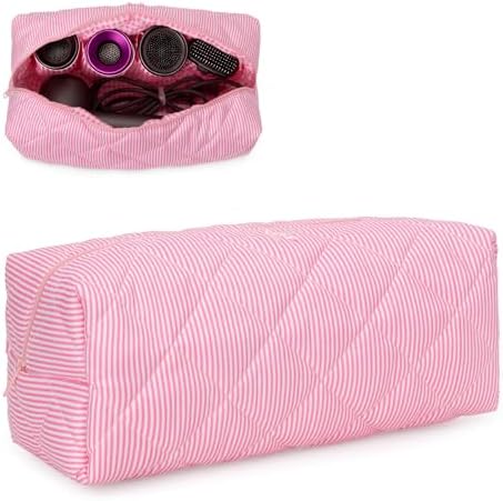 HiTotes Hair Tools Travel Bag Compatible with Dyson Airwrap Cute Floral Travel Case for Shark Flexstyle Hair Tools Organizer by HiTotes