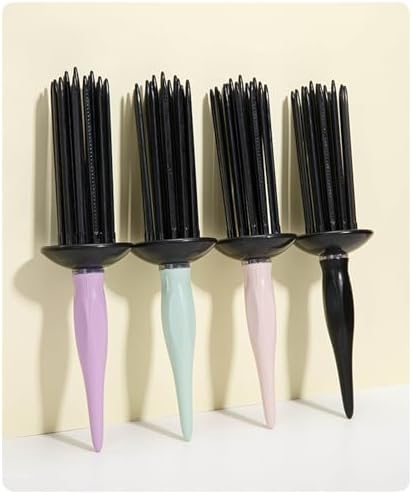 Women's Styling Comb Tool Practical Round Curly Hair Essential Perfect Essential Suitable For Salon And Home Use - Image 7