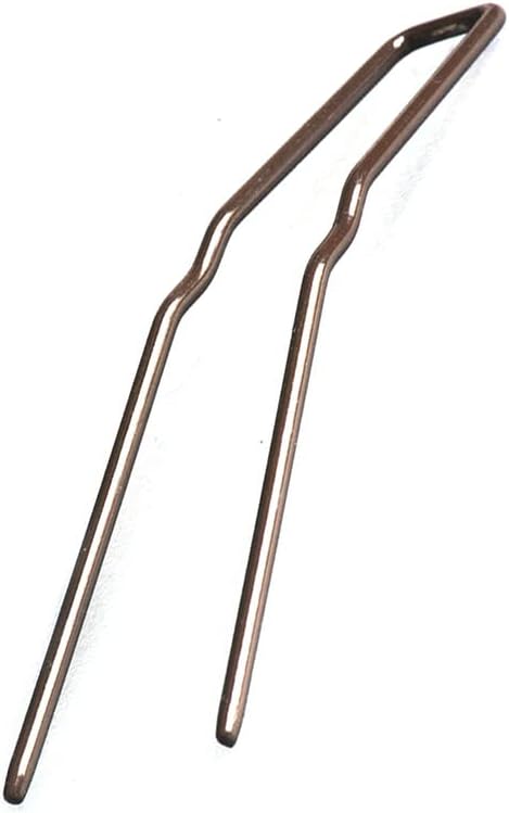 Hairpins for Bun ROCST Bobby Pins Clips for Ballet Woman girl Hairdressing salon 24pcs (2.5 inch, Brown 24pcs) - Image 2