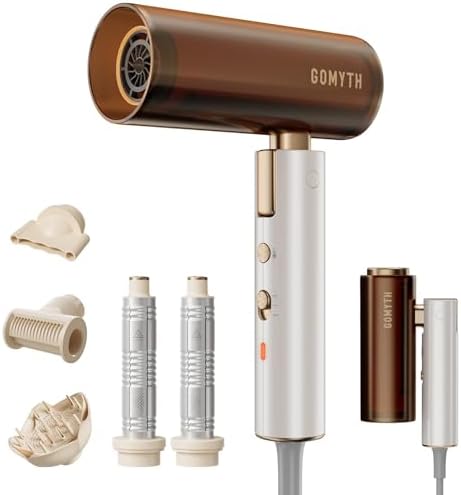 Travel Foldable 5-in-1 Plasma Hair Dryer & Styler by GOMYTHYourArtPerfected