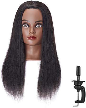 Hairingrid Mannequin Head 20"-22" 100% Human Hair Training Manikin Head by Hairingrid