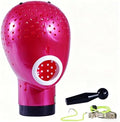 Maxsirui Wig Head Stand - Fresh Holder With Mannequin for Drying and Styling Hair, Scalp Cap Net, Dryer With Holes (Pink) by Maxsirui