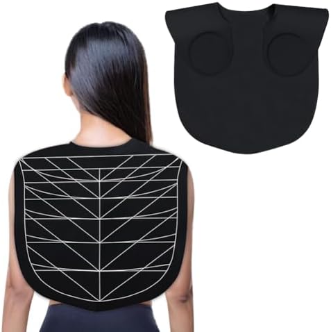 Silicone Hair Cutting Guide Collar - Waterproof Cutting Mat for Hair Stylist - Hair Cutting Cape by Derkerry