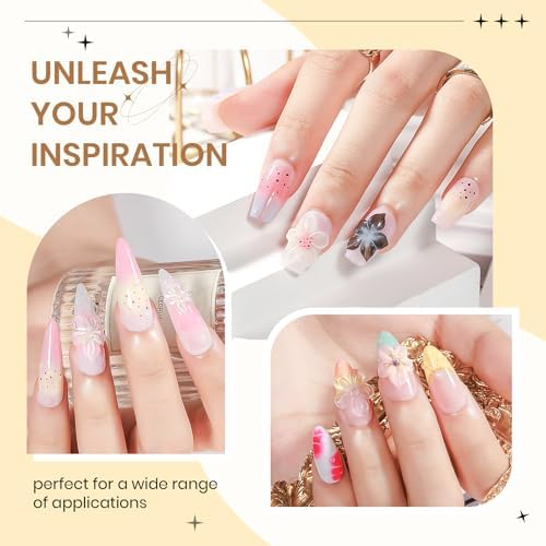 Solid Builder Gel for Nails - 3D Nail Art Gel Clear - Image 6
