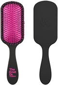 The Knot Dr. hair brush by Conair - Detangling hair brush - Removes Knots and Tangles in wet or dry hair- Black Neon w/Travel Case - Pink by conair