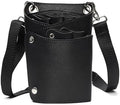 Scissor Bag, faux Leather Salon Barber Professional Scissors Holster by aolaso