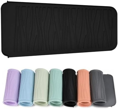 Heat Resistant Silicone Mat for Hair Straightener Curling Wand by EIOKIT