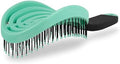 NuWay® DoubleC® Scalp Care Hair Brush – Patented Double Curve Design for Scalp Massage, Vented Blow-Dry Styling, Wet & Dry Hair, All Hair Types (Mint Green) by NuWay4Hair