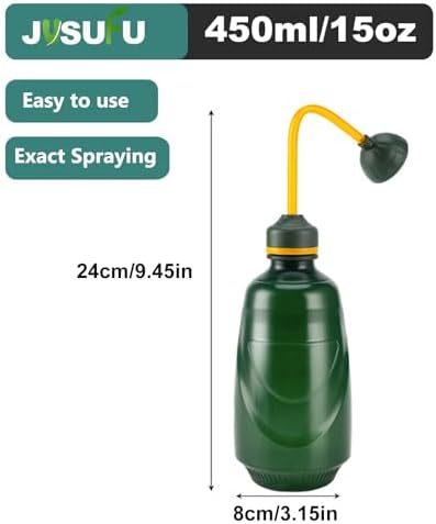 4 Pack Watering Can for Seedlings, 15oz/0.45L (Brown) - Image 3