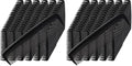 150 Pcs Combs Bulk, 5" Black Fine and Wide Tooth Plastic Comb for Women Men (Pack of 2) by Mimorou