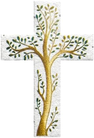 50 Plantable Tree Cross Wildflower Seed Paper Favors by SeedBloom