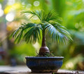 5 Money Palm Bonsai Tree Seeds - Does Well Indoors Sago Palm by CZGrain