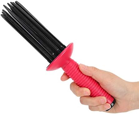 Hairstyling Tools Hair Curler Curling Wand, 2pcs Hair Styling Curler Curls Comb Hair Curler Curling Make Up Brush Roller Tool for Home Travel Hair Salon Use (17 Comb Teeth) - Image 7