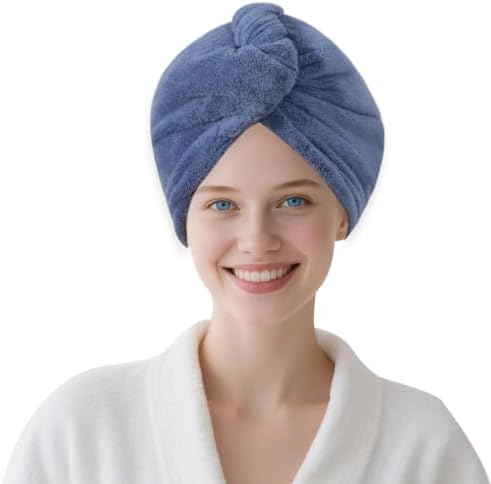 Microfiber Hair Drying Towel Wrap,Hair Turbans Towel for Wet Hair by Unknown