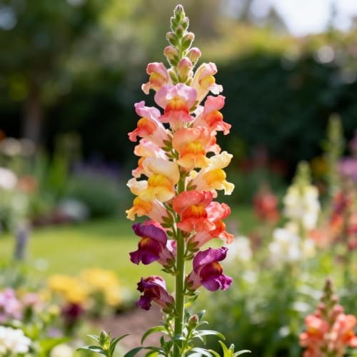 5200+ Snapdragon Seeds for Planting - Mixed Colors Garden Flower Seeds, Tall Varieties for Cut Floral Arrangements and Outdoor Landscapes - Image 4