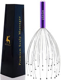 USAGA 36 Fingers Head Massager Scalp Massager Head Scratcher (Purple) by USAGA