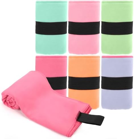 6 Pack Microfiber Gym Towel Quick Dry Lightweight Workout Gear for Men Women Sports Exercise Fitness Tennis Running Riding Hiking Camping Yoga Sweat Towels(6 Pack(Light)) - Image 4