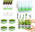 NestNature Silicone Seed Starter Tray , 5-Pack 60 Cells, Root-Safe by NestNature