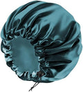 Edoneery Satin Bonnet for Sleeping Women, Double Layer Adjustable Sleep Cap by Edoneery