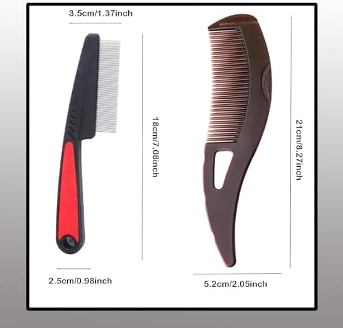 Dandruff Comb Remover Scalp Detox Comb for Build Up Self Cleaning Hair Comb - Image 2
