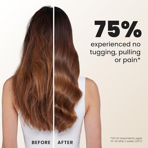 Tangle Teezer Large Ultimate Detangler Brush, Straight to Wavy, Vanilla - Image 6