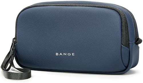 BANGE Cable Organizer Pouch， Travel Water Resistant Tech Accessories Bag Carry Storage，Electronic Organizer Accessory Case for Charger, Cables, Power Bank by BANGE