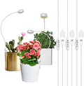 SANSI Grow Lights for Indoor Plants, Pot Clip-On Plant Light, 3-Pack by SANSI