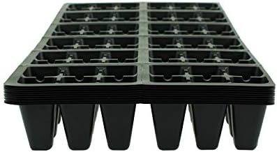 Handy Pantry Black Plastic Garden Tray Inserts – 10 Sheets, 72 Planting Pot Cells Each – 2x3 Nested x12 Configuration – Ideal for Nursery, Greenhouse, Seed Starting, and Vegetable Gardening - Image 2