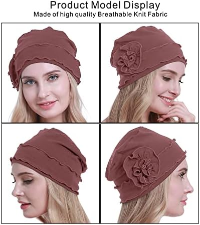 osvyo Chemo Headwear Turban Cap for Women - Cancer Beanie Hair Loss Sealed Packaging - Image 2