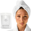 ILES FORMULA Ultra-Soft Microfiber Turban Towel for Curly Hair - White by IlesFormula