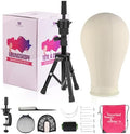 22 Inch Wig Stand Wig Head Mannequin Head with Tripod by NeverlandBeautyHealth