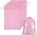 4Pcs Wig Bags with Satin Drawstring, Pink by Unknown