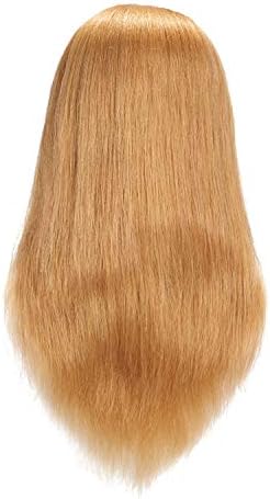 20-22" Mannequin Head with 100% Human Hair for Hairdresser - Image 5