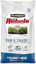 Pennington The Rebels Sun and Shade Grass Seed Mix, 40 Pounds by Pennington