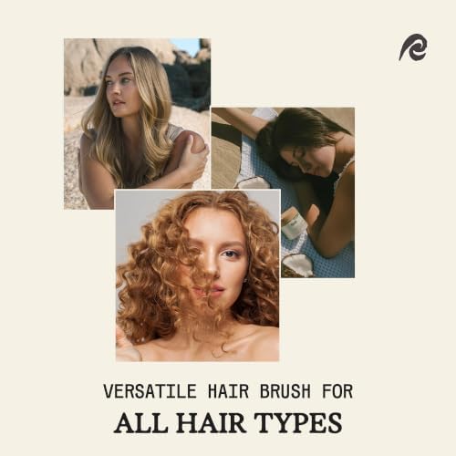 Smoothing Paddle Hair Brush for Frizz Control, Snag free Scalp Comfort - Image 7