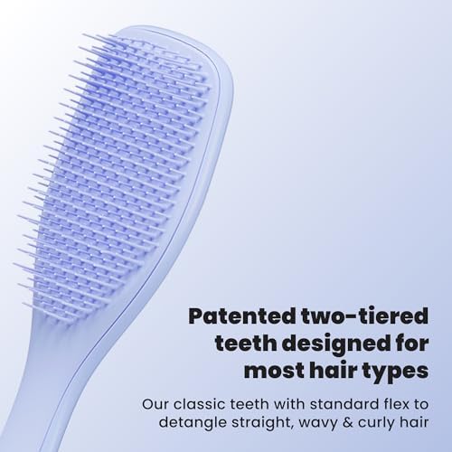 Tangle Teezer Ultimate Detangler Brush, Straight to Wavy, Sweet Lavender - Image 2