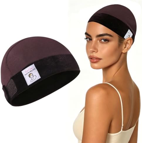 Velvet Wig Grip Cap, Keeps Wig in Place, Modal Cotton, 1 Pack by HappCIan
