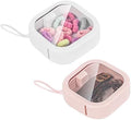 Hair Tie Organizer, Small Portable Hair Accessories Storage Can Be Stackable Or Hung On The Wall, Small Items Holder Hair Tie Organizer for Jewelry Hair Stuff Hair Clip Hair Tie Cotton Swab Desktop by Chfory