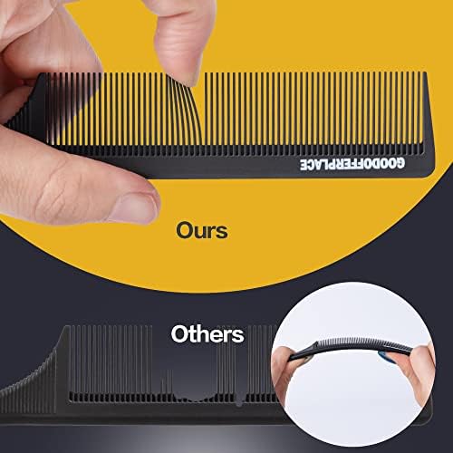 3 PCS Rat Tail Combs with Metal Pick for Braiding,Parting - Image 4