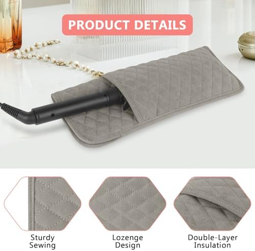 Heat Resistant Hair Tools Organizer Cover Bag(13.8" x 5.5") - Image 5