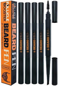 Beard Pen Filler for Men - Barber Styling Grooming Pencil - Deep Dark Brown by FollicleBoosterbythehairlossdude