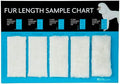 Master Grooming Tools Hair Length Sample Chart by PetEdge
