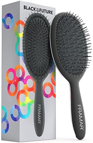 Framar Detangling Brush for Curly Hair, Hair Brushes for Women Detangler by FRAMAR