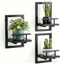 Sbosbo Floating Shelves for Wall Plant Shelf Indoor Wall Mounted Shelves by SBOSBO