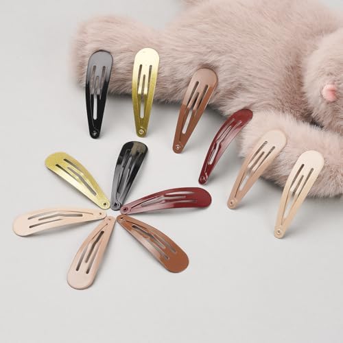 120 Pack 2 Inch Barrettes Women Metal Snap Hair Clips Accessories - Image 6