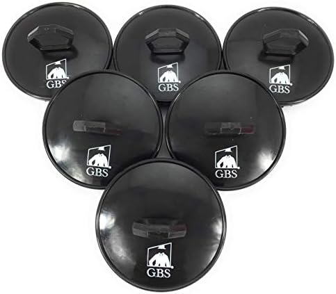 G.B.S Soft Scalp Massage Brush for Women and Men, Black, Pack of 6 by GentsFineGroomingProducts