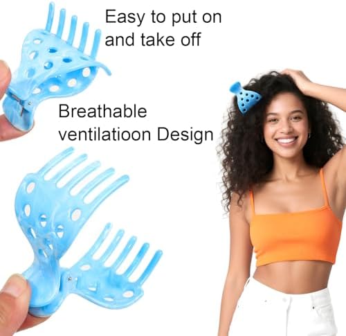 10 Hair Volume Clip for Styling,Root Claw Clips for Women Curly Thick Hair, Root Liffter for Curl Hair - Image 2