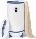 SereneLife Towel Heater for Bathroom & Spa | Portable Large Bucket Style Towel Warmer with Timer | 21L Luxury Electric Heater for Oversized Towels, Robes & Blankets | Auto Shut-Off | Fragrance Discs by SereneLife