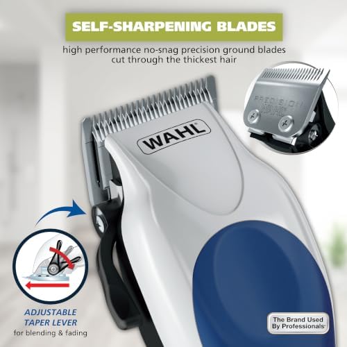 Wahl Clipper USA Color Pro Corded Haircutting Kit with Color Guide Combs - Image 4